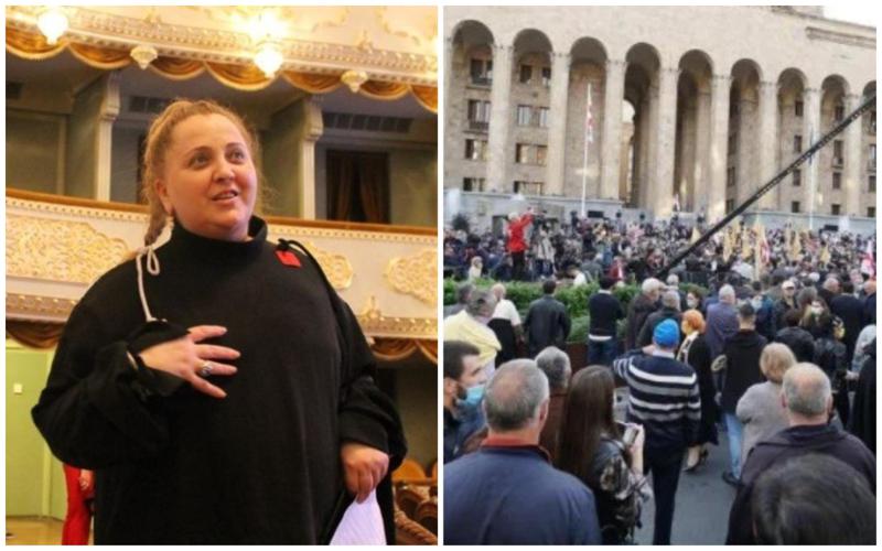 "აქ აღარ არის მოღალატეების ადგილი... ვხვდებით რუსთაველზე" - ნინო ქათამაძე საზოგადოებას ოპოზიციის აქციაზე მისვლისკენ მოუწოდებს