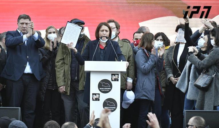 ოპოზიციური პარტიები ხელისუფლებას სამი მოთხოვნით მიმართავენ