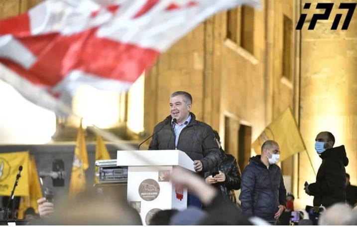 "მთავრობას ჰგონია, რომ სიმართლე არის ძალაში. მეგობრებო, სიმართლე არ არის ძალაში, ძალაა სიმართლეში“ - დავით ბაქრაძე