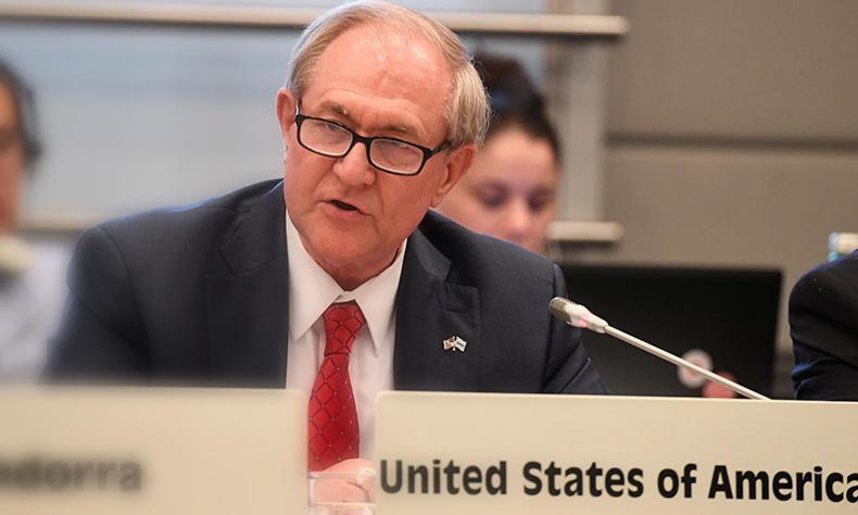 "იმედგაცრუებული ვართ..." - საქართველოში აშშ-ის საელჩო ეუთოში აშშ-ის ელჩის განცხადებას ავრცელებს