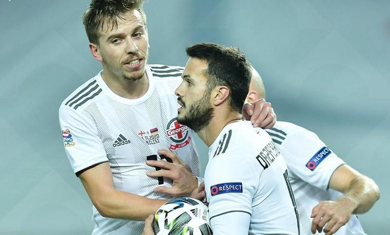 საქართველოს ეროვნული საფეხბურთო ნაკრები სომხეთთან დამარცხდა (ნახეთ ვიდეო)