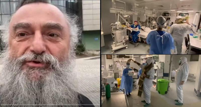 "აღარ მაშინებს ვირუსი, "პისიარი" მაქვს მინუსი" - კორონავირუსისგან განკურნებულმა მეუფე ნიკოლოზმა რესპუბლიკური საავადმყოფო აკურთხა და ვირუსზე ლექსი დაწერა