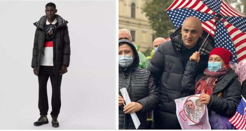 აქციაზე "ბარბერის" ქურთუკით მისული ნიკა მელია სოცქსელების ვარსკვლავად იქცა - რა ღირს სამოსი, რომელიც ოფიციალურ საიტზე შეზღუდული რაოდენობითაა