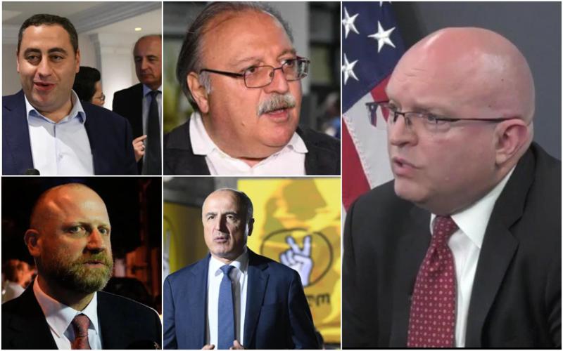 რაზე ისაუბრეს ოპოზიციის წარმომადგენლებმა პომპეოს მოადგილესთან - დეტალები შეხვედრის შესახებ