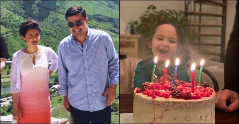 როგორ მიულოცა თეა წულუკიანმა მეუღლეს დაბადების დღე (ფოტო)