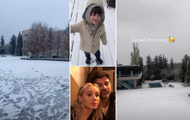 "პირველი ემოციები" - ანუკი არეშიძე "ინსტაგრამზე" წყნეთის თოვლიანი აგარაკიდან ვიდეოს აქვეყნებს