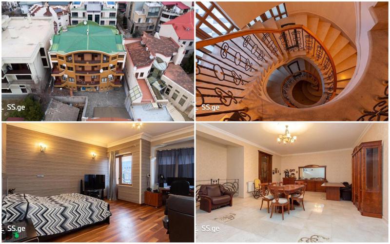 როგორ გამოიყურება სახლი საბურთალოზე, რომელიც 5 მლნ ლარამდე ღირს