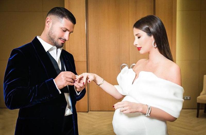 8 თვის ფეხმძიმე ქეთა თოფურია დაინიშნა - ნიშნობის ფოტოები "ინსტაგრამიდან"