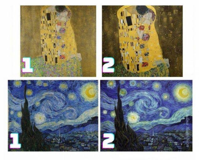 მახვილი თვალი გაქვს? გამოიცანი, რომელია ორიგინალი და რომელი – რეპროდუქცია