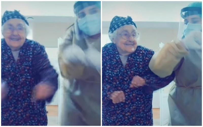 ბებომ კორონავირუსის დამარცხება ცეკვით აღნიშნა - 101 წლის ინტერნეტვარსკვლავი ქუთაისიდან