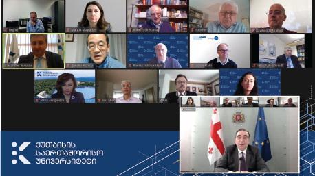 ქუთაისის საერთაშორისო უნივერსიტეტის საერთაშორისო მრჩეველთა საბჭომ უნივერსიტეტის განვითარების პირველი ეტაპი შეაჯამა