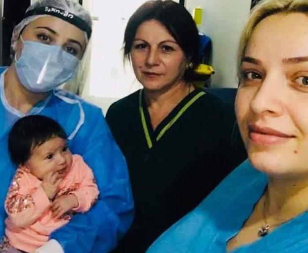 ქუთაისში კორონავირუსისგან 50 დღის ჩვილი გამოჯანმრთელდა