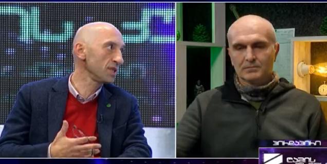 "ვაი შენს პატრონს! თქვენს გამოვარდნებს და გამოტანტალებებს ეგ მოჰყვება ხოლმე" - კამათი ხაჩიძე-მეგრელიშვილს შორის პირდაპირ ეთერში