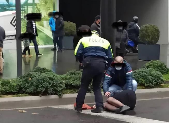 ჭავჭავაძეზე საპატრულო პოლიციის ავტომობილი ქვეითს დაეჯახა