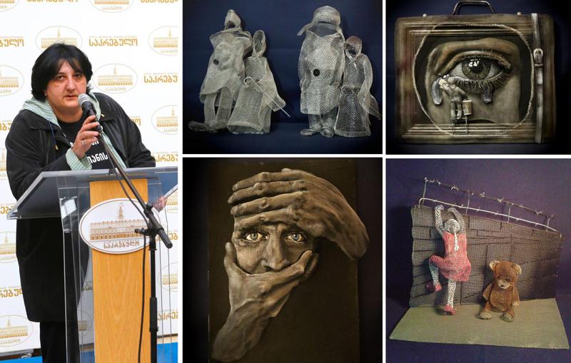 მეგობრის დასახმარებლად, ხელოვანი ქეთი მელქაძე მუზეუმიდან გამოტანილ საკუთარ ნამუშევრებს ყიდის