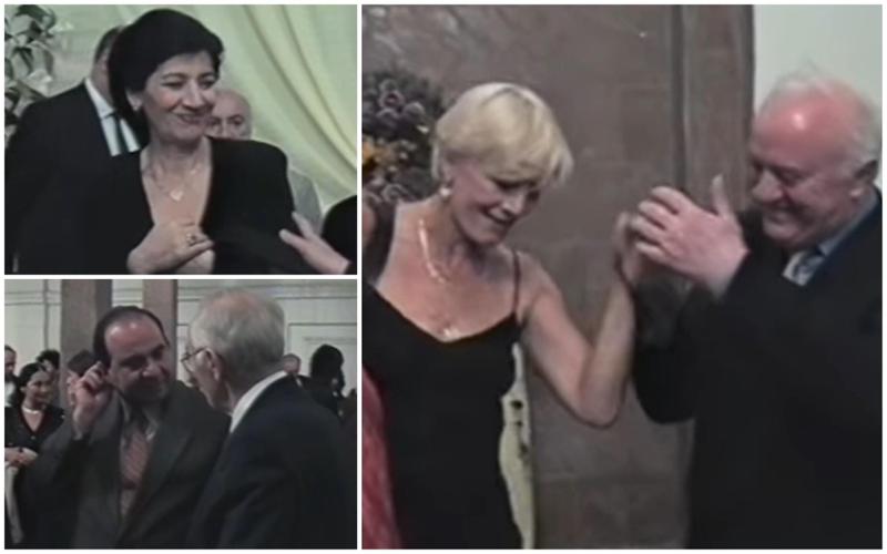 როგორ ცდილობს ვანესა რედგრეივი ედუარდ შევარდნაძის აცეკვებას - უნიკალური კადრები 90-იანების თბილისიდან