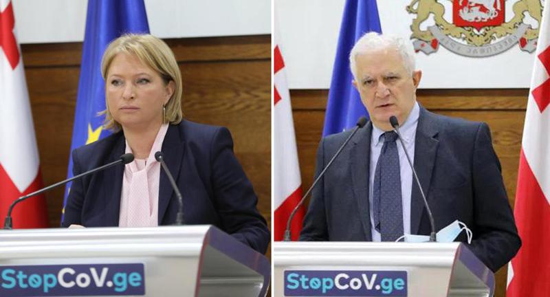 "ინფიცირებულთა რაოდენობის შემცირების ტენდენციაა, მაგრამ არა ძალიან მნიშვნელოვანი" - გამყრელიძე და თურნავა საზოგადოებას რეკომენდაციების დაცვისკენ მოუწოდებენ