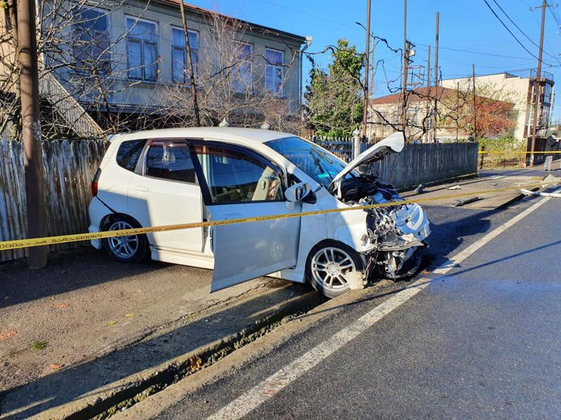 ზუგდიდში ავარიის შედეგად ხუთი ადამიანი დაშავდა