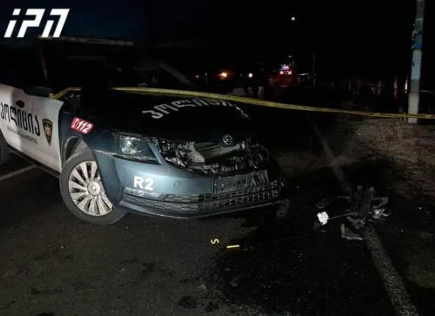 სენაკში საპატრულო პოლიციის ეკიპაჟი ავარიაში მოყვა - დაშავებულია პოლიციელი