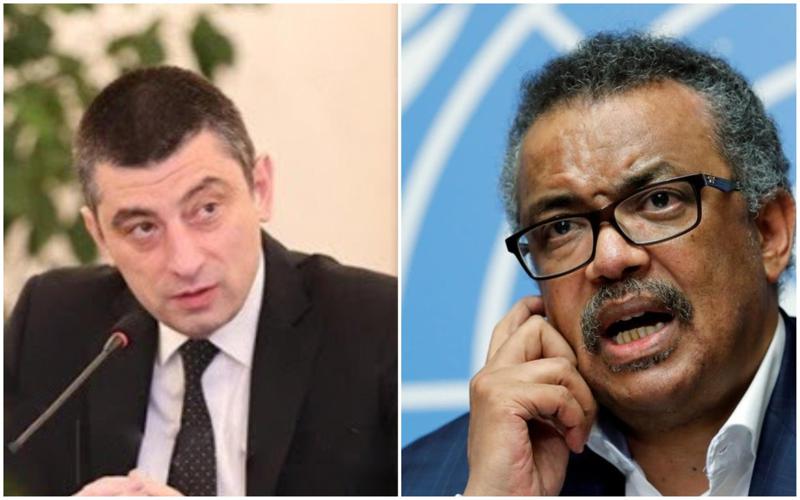 "ვაფასებ ვაქცინის თანაბარი განაწილების მიზნით გაწეულ შრომას" - რას წერს ჯანმოს დირექტორი გიორგი გახარიასთან სატელეფონო საუბრის შესახებ