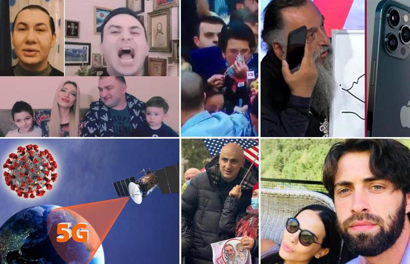 "5G - ით გავრცელებული" კორონავირუსი, მეუფე Iphone 12 - ით, პირბადე ცხვირსახოცად და ა.შ. - 7 ამბავი, რომელსაც "ფეისბუქზე" 2020 წელს ყველაზე დიდი გამოხმაურება მოჰყვა