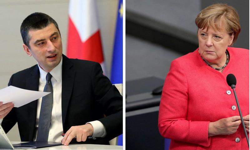ანგელა მერკელი გიორგი გახარიას პრემიერ-მინისტრის თანამდებობაზე დანიშვნას ულოცავს - რას წერს გერმანიის კანცლერი