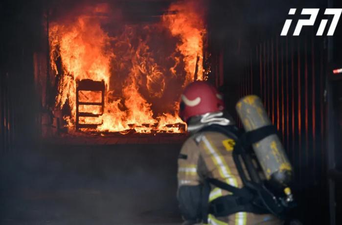 გორში ტანსაცმლის ბაზრობაზე ხანძარია