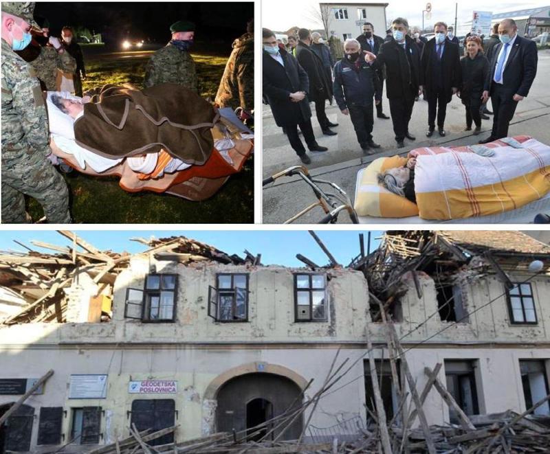 ფოტოებზე აღბეჭდილი დამანგრეველი მიწისძვრა ხორვატიაში - გარდაცვლილთა რიცხვი შვიდამდე გაიზარდა