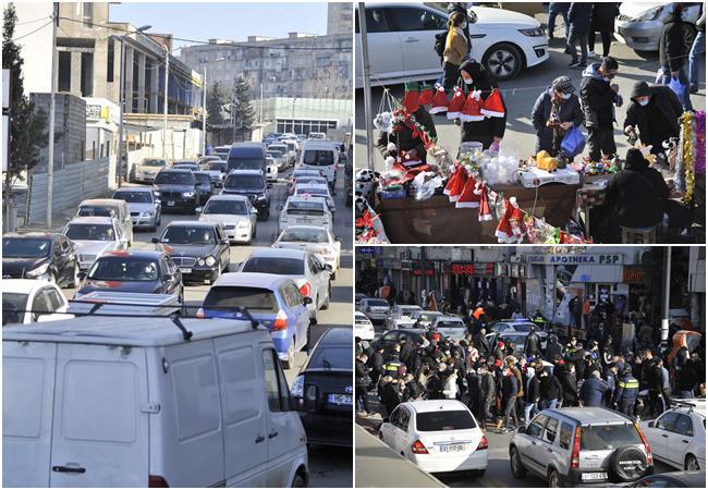 ხალხმრავლობა და საცობები ქუჩებში - როგორია 2020 წლის ბოლო დღე თბილისში (ფოტორეპორტაჟი)