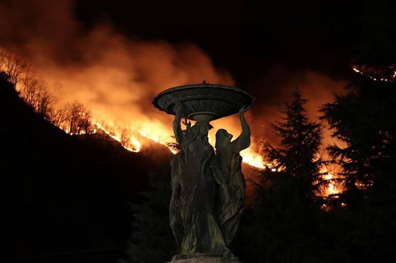 ერთი ვერსიით, გაგრაში, ტერიტორიაზე, სადაც ხანძარია, სომეხი ინვესტორების ბიზნესინტერესები იკვეთება - რა ხდება ოკუპირებულ აფხაზეთში, სადაც რამდენიმე დღეა ხანძრებს ებრძვიან