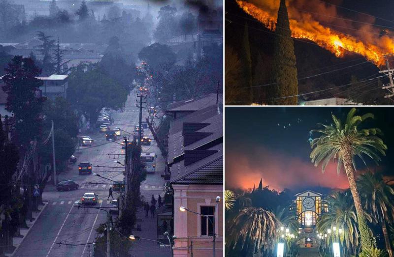 "მგონია, ჩემი მშობლიური სახლი იწვის, ვერ ვიძინებ, იქ ვარ ჩემს ცეცხლმოკიდებულ ქალაქში და ვლოცულობ, იწვიმოს" - ვითარება აფხაზეთში და ადგილობრივები, დახმარების ამაო მოლოდინში