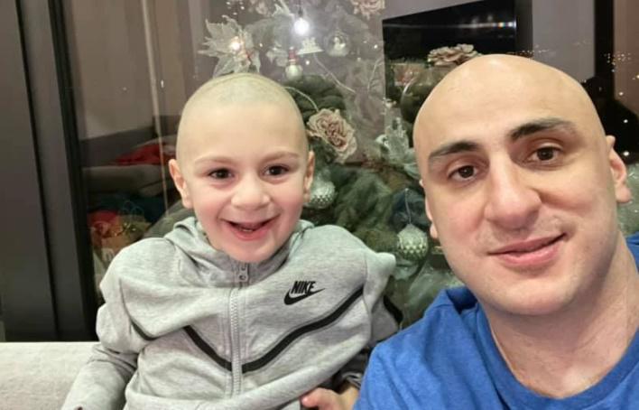 "რა უქენი ბაღანას?.. ახლა უფრო ნათელია მსგავსება" - ნიკა მელიას ვაჟი მამის ასლია