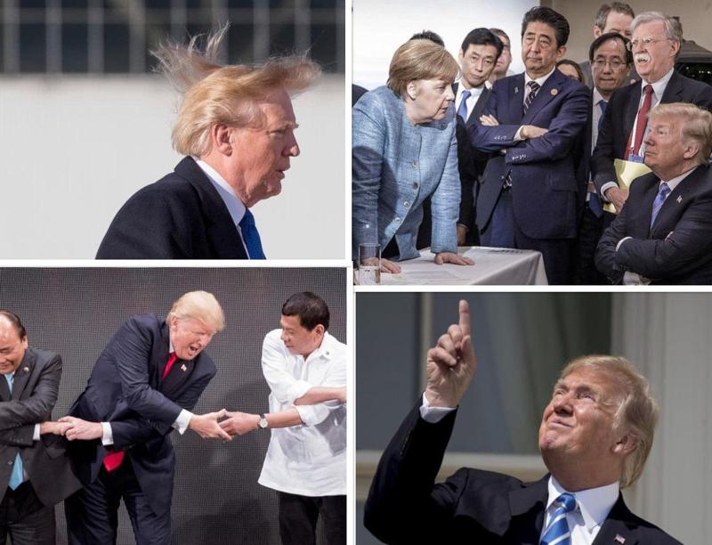 "ქარწაღებული პრეზიდენტი", ქაოსი, კრიტიკა და უჩვეულო ჩვევები - ტრამპის ოთხწლიანი მმართველობის ყველაზე ხმაურიანი ეპიზოდები