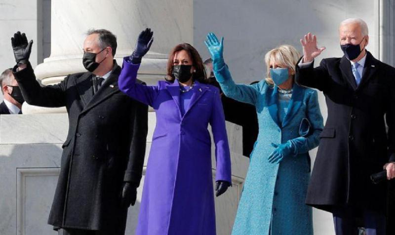 აშშ-ის ყოფილი პრეზიდენტები და მაღალი რანგის სტუმრები - ფოტოები ჯო ბაიდენის ინაუგურაციის ცერემონიიდან