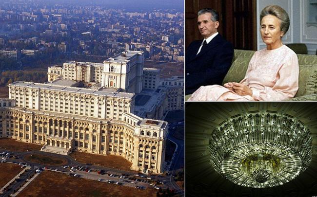 ჩაუშესკუს სასახლე 1100 ოთახით და 5-ტონიანი ჭაღით: მშენებლობა, დაახლოებით, 3 მილიარდი ევრო დაჯდა და მასში დიქტატორს ცხოვრება არ დასცალდა (+ ფოტოები)