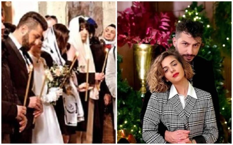 ფოტოები გიორგი გასვიანის ჯვრისწერიდან - ვინ არიან ტელეწამყვანის მეჯვარეები და როგორი კაბა აცვია პატარძალს