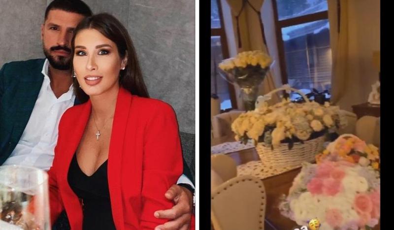 რა სიურპრიზი დაახვედრა სამშობიაროდან სახლში დაბრუნებულ ქეთა თოფურიას ქმარმა - შთამბეჭდავი კადრები