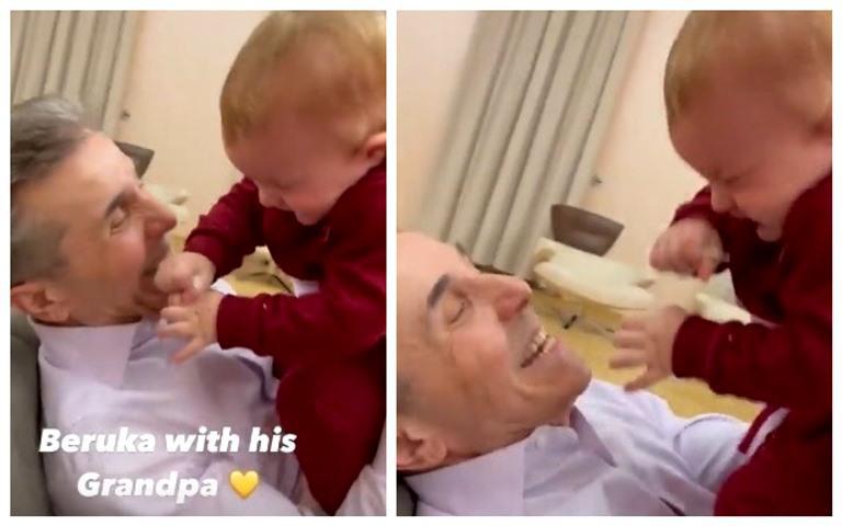 ბიძინა ივანიშვილი შვილიშვილთან ერთად - რა ვიდეოს აქვეყნებს ბერა