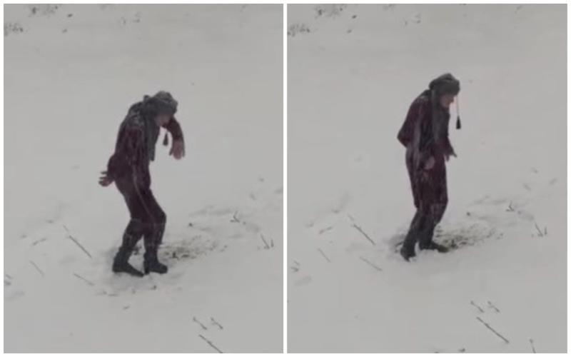 "ეს იაკობ ადაძეა - მოცეკვავე უხუცესთა ანსამბლიდან, პანდემიამ სახლში გამოკეტა და როცა ცეკვა მოწყურდება, ასე მართავს რეპეტიციას"