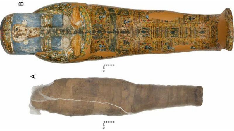 როგორ აღმოაჩინეს პირველი და ერთადერთი თიხის მუმია სხვის სარკოფაგში - კომპიუტერულმა ტომოგრაფიამ აჩვენა, რომ რაღაც წესრიგში არ იყო