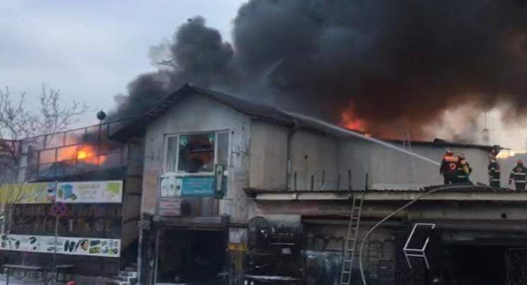 ელიავას მიმდებარე ტერიტორიაზე ხანძარია