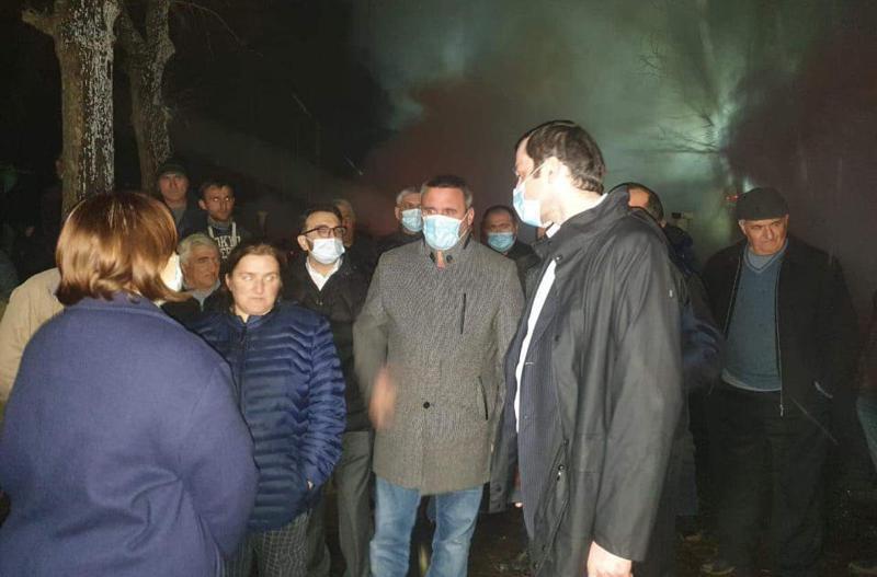 ხულოში სკოლა დაიწვა, შემთხვევის შედეგად არავინ დაშავებულა