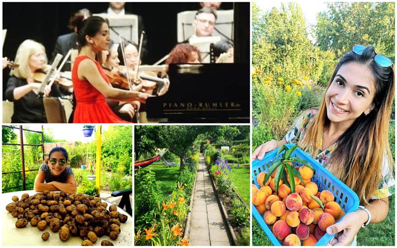 "ოთხ ბავშვს ვუვლიდი და თან ვმეცადინეობდი როიალზე, რომელიც ოჯახს ჰქონდა" - წარმატებული ქართველი პიანისტი, რომელმაც გერმანიაში ულამაზესი ბაღი გააშენა