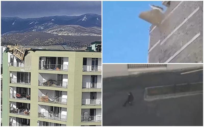 "დიღომში ქარმა ბავშვი "წაიღო", ჩამოინგრა მშენებარე კორპუსის კედელი" - ძლიერი ქარი თბილისში, რა კადრები ვრცელდება "ფეისბუქზე"?