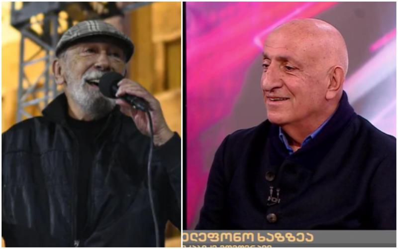 "მიმინო 2" - ბუბა კიკაბიძემ ანზორ მელიას პირდაპირ ეთერში უმღერა