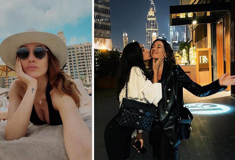 ნინი ბადურაშვილი დასთან ერთად დუბაიში ისვენებს - დების ზღაპრული მოგზაურობის ფოტოები