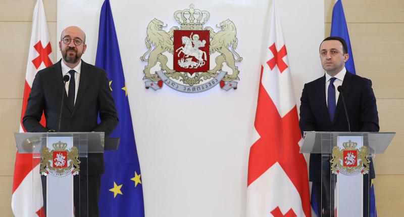 "შარლ მიშელთან ძალიან ნაყოფიერი საუბარი მქონდა..." - რა უთხრა შეხვედრაზე პრემიერმა ევროპული საბჭოს პრეზიდენტს