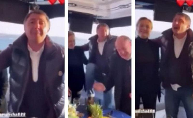 ძმები არველაძეების დაუვიწყარი გართობა სტამბოლში, იახტაზე, ლელა წურწუმიას სიმღერების ფონზე - ახალი ინტერნეტჰიტი