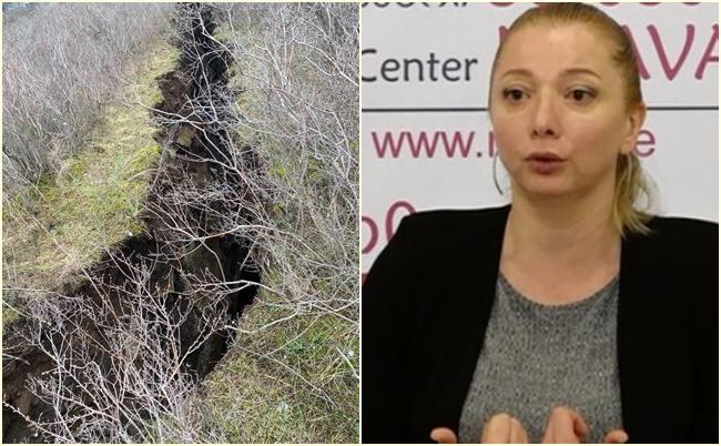 "მეწყერი დინამიკაშია მოსული, რომელიც დღეში 5 სმ სიჩქარით მოძრაობს" - მაჭავარიანის ქუჩასა და მიმდებარედ, ნალექის დროს სამშენებლო სამუშაოები გაჩერდება