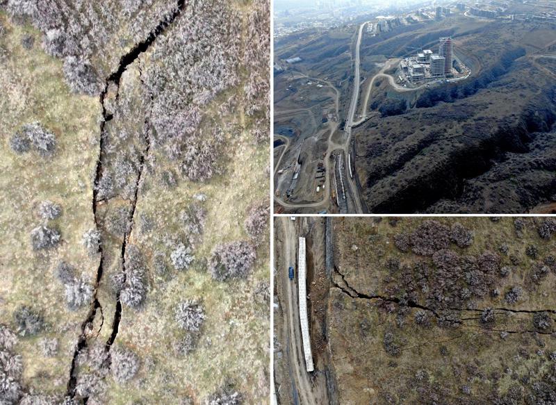 ვაშლიჯვრის და ნუცუბიძის დამაკავშირებელ გზაზე მეწყერი გააქტიურდა - "ჩანს, როგორ ცდილობენ ფერდის შეკავებას... ახლა მიხვდნენ, რომ შეიძლება ცუდად დამთავრდეს" (ფოტოები)